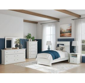 Bostwick Shoals White Youth Panel Bedroom Set