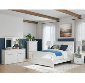 Bostwick Shoals White Panel Bedroom Set