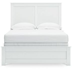 Bostwick Shoals White Full Panel Bed
