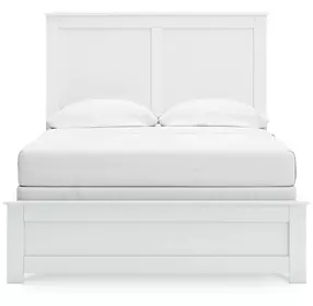 Bostwick Shoals White Full Panel Bed