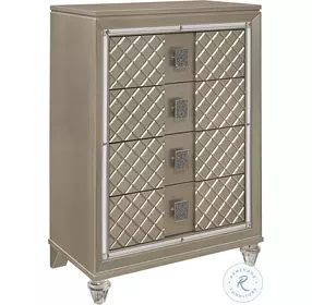 Loudon Champagne Metallic Chest