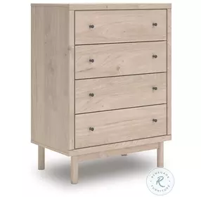 Shapella Tan 4 Drawer Chest