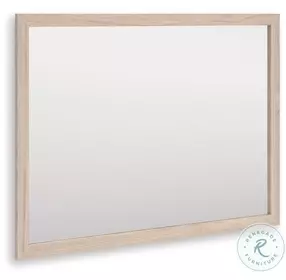 Shapella Tan Bedroom Mirror