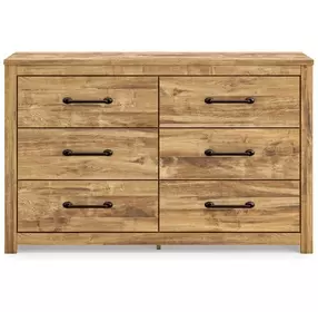 Hastiport Brown 6 Drawer Dresser