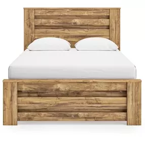 Hastiport Brown Queen Panel Bed