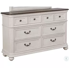 West Chester Weathered Oak Dresser
