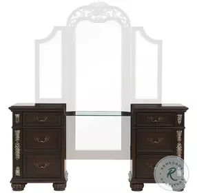Maximus Madeira Vanity Table