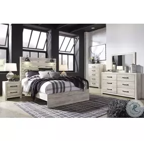 Cambeck Whitewash Panel Bedroom Set