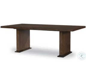 Manning Brunette 84" Extendable Rectangular Dining Table