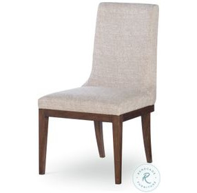 Marten Brunette And Beige Dining Side Chair