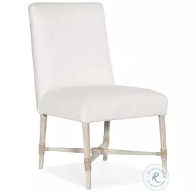 Serenity Whitewashed Oak Performance Fabric Side Chair Set Of 2