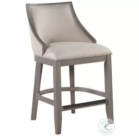 B2-240-26F Keller Grey Wood Counter Height Stool