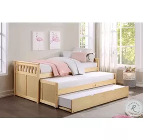 Bartly Natural Pine Youth Trundle Bedroom Set