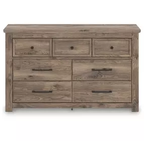 Keithland Deep Brown 7 Drawer Dresser