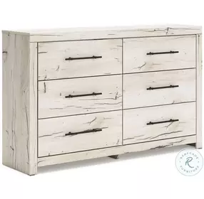 Lawroy Light Natural 6 Drawer Dresser