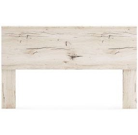 Lawroy Rustic White King Panel Headboard