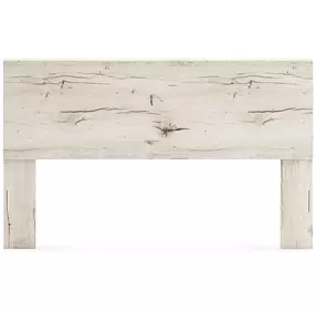 Lawroy Rustic White King Panel Headboard