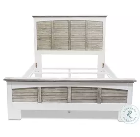 Island Haven Queen Panel Bed