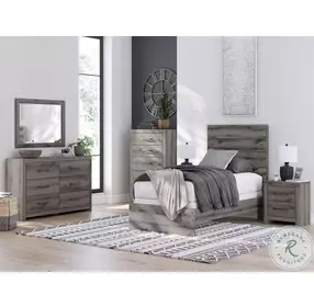 Urbanoore Weathered Gray Youth Panel Bedroom Set