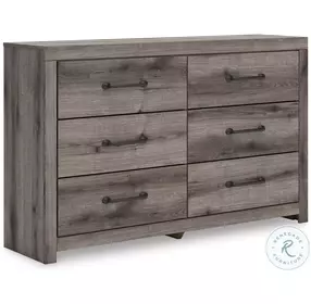 Urbanoore Weathered Gray 6 Drawer Dresser