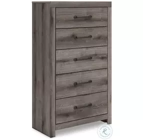 Urbanoore Weathered Gray 5 Drawer Chest