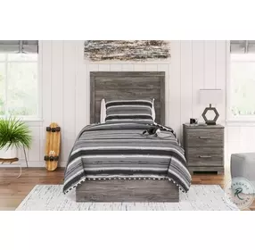 Ralinksi Gray Youth Panel Bedroom Set