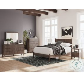 Cadmori Brown Panel Platform Bedroom Set