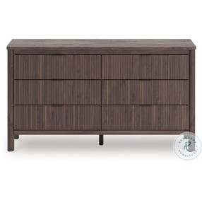 Cadmori Brown 6 Drawer Dresser