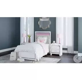 Altyra White Youth Panel Bedroom Set