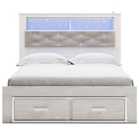 Altyra Bookcase Storage Bed