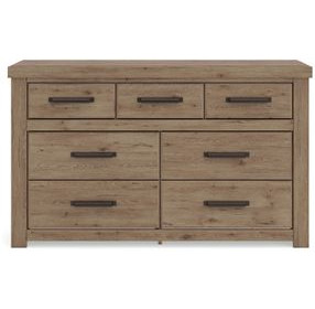 Contoura Natural Rustic 7 Drawer Dresser