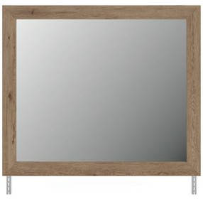 Contoura Natural Rustic Rectangular Dresser Mirror