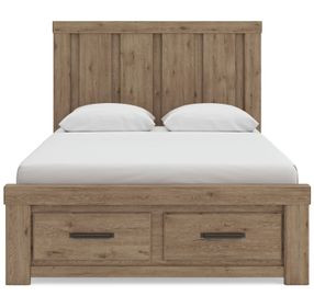 Contoura Storage Panel Bed