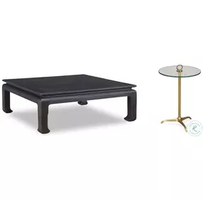 Wilson Black Rustic Occasional Table Set