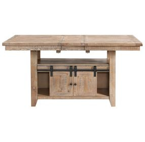 Highland Sandwash 72" Extendable Rectangular Counter Height Table