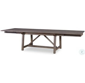 Walton Brown Rustic 86" Extendable Dining Table
