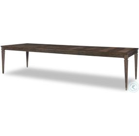 Daniel Brown Rustic 84" Extendable Dining Table
