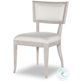 Liam White Rustic And Beiges Side Chair