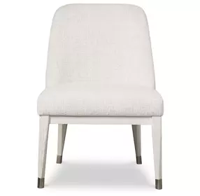 Carino Gray and Frost Upholstered Dining Side Chair