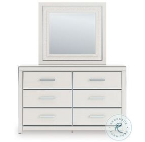Ravalori White Dresser with Mirror