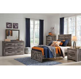 Wynnlow Gray Youth Panel Bedroom Set