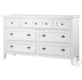 Heron Cove Chalk White Drawer Dresser