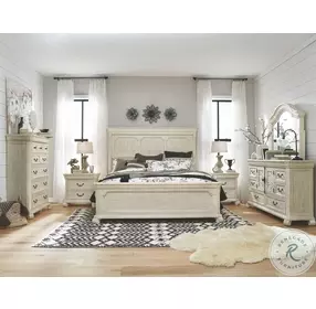 Bronwyn Alabaster Panel Bedroom Set