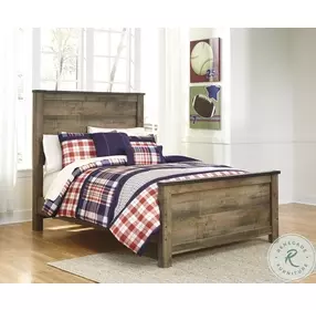 Trinell Brown Full Panel Bed