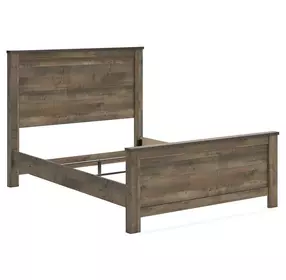 Trinell Brown Queen Panel Bed