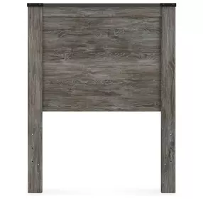 Frandern Rusti Warm Gray Twin Panel Headboard