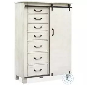 Hampton Forge Alabaster And Aged Iron Door Chest