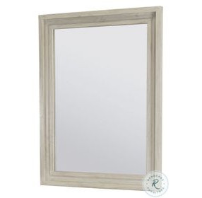 Blue Isles Aged Ivory Rectangular Dresser Mirror