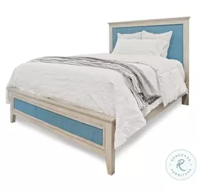 Blue Isles Queen Panel Bed