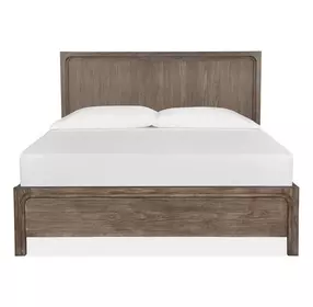 Ashford Lane Dark Umber Queen Panel Bed